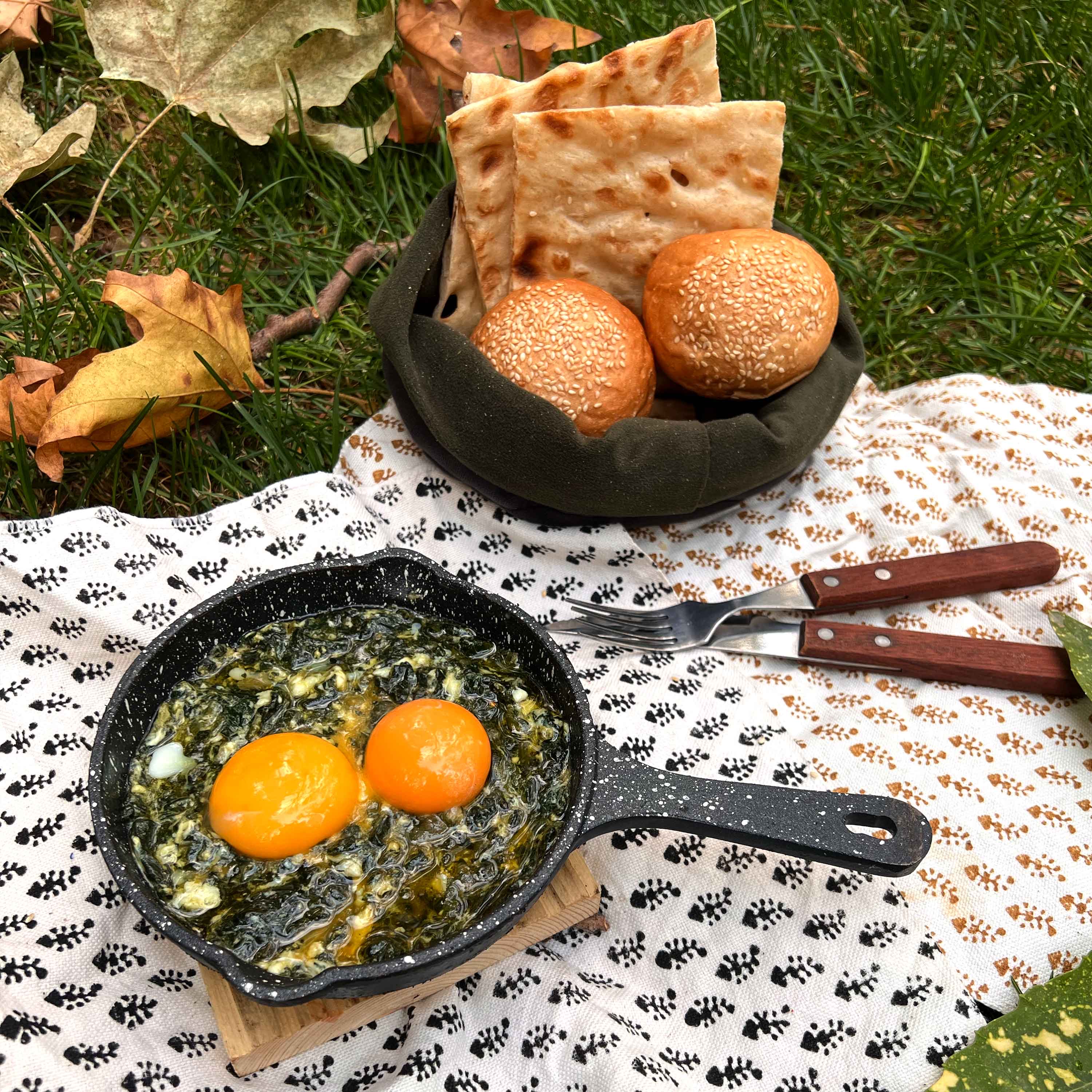 Spinach Omelette